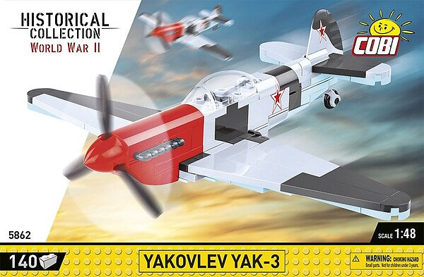 COBI YAKOVLEV YAK-3 140 PCS EASY PLANES 5862